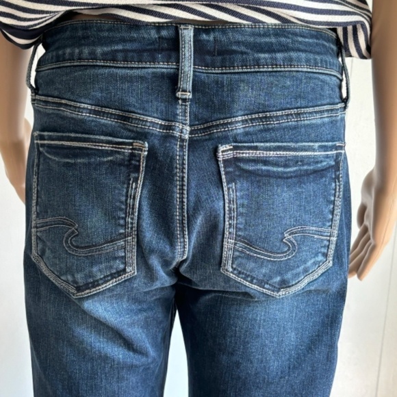 Silver Jeans Co suki bootcut button fly W30 L31 medium wash GUC - Picture 5 of 10